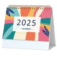 CASAFUN 2025 Sketchy Desk Calendar,Desktop Calendar Small Desk Calendar
