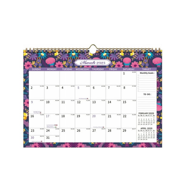 CASAFUN 2025 Wall Calendar, Monthly Wall Calendar from January to