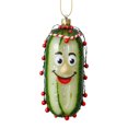 thumbnail image 1 of CASAFUN 2D Christmas Decorations, Acrylic Pickle Christmas Tree Hanging Ornament, Cucumber Shape Ornaments, Cute Mini Cucumber Christmas Pendant, Holiday Parties and Christmas Decorations, 1 of 5