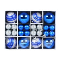 CASAFUN 40pcs Christmas Balls Christmas Ornaments Hanging Balls for Christmas Tree Xmas Tree, Colorful Christmas Decorative Baubles for Wreath Door Hanging Christmas Table Decoration