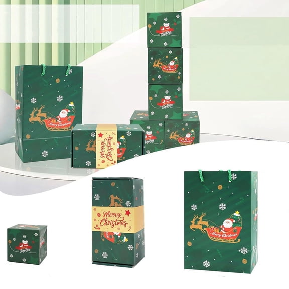 CASAFUN 9Pcs Surprise Box Gift Box for Money,Merry Christmas Surprise Gift Boxes,Folding Bouncing -Up Explosion Money Box for Cash Gifts Boxes for Christmas Birthday Anniversary Valentine