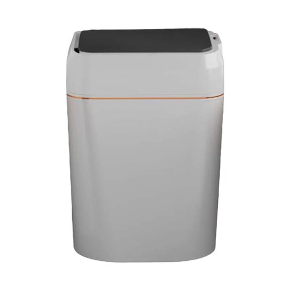 CASAFUN Automatic Desktop Trash Can, Smart Induction Touchless Bathroom Trash Can with Lid, Electric Desktop Garbage Can for Home Office Kitchen Bathroom Living Room Bedroom