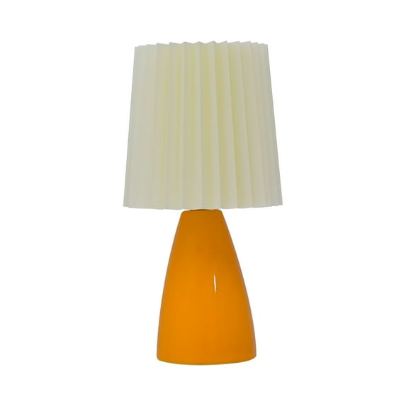 CASAFUN Bedside Lamp Nightstand Lamp with Linen Fabric Shade Touching Control Table Lamp with USB Charging Ports for Bedroom Living Room