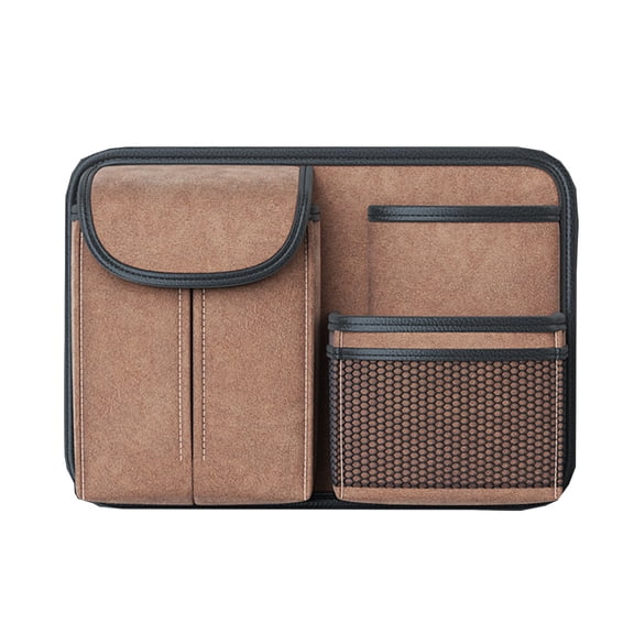 CASAFUN Car Seat Back Storage Bag Car Seat Back Hanging Bag Multi-function Storage Box Car Built-in Bag Decorative Supplies