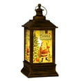 thumbnail image 1 of CASAFUN Christmas Decorative Lantern Christmas Decorations Indoor Flickering Candle Lantern, Christmas Tree Small Hanging Lantern Table for Holiday Party Indoor Outdoor Decor, 1 of 3