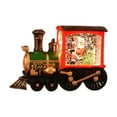 thumbnail image 1 of CASAFUN Christmas Snow Globe Lantern-Santa in Musical Train ​LED Glittering,Battery Operated & USB Operated Music Box for Christmas Home Decoration and Gift, 1 of 6