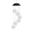 thumbnail image 1 of CASAFUN Christmas Wind Chimes, Snowflake Wind Chime Light Solar Powered, Solar Snowflake Wind Chimes Outdoor Hanging Wind Chimes Solar Lights Christmas Solar Wind Chimes for Outside, 1 of 1