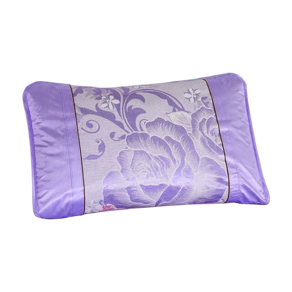 CASAFUN Classis Pillow Case Flower Embroidery Pillowcase Bedding Pillow Cases Cover for Bedrooom Dorm Decor Indoor/Outdoor Pillowcase