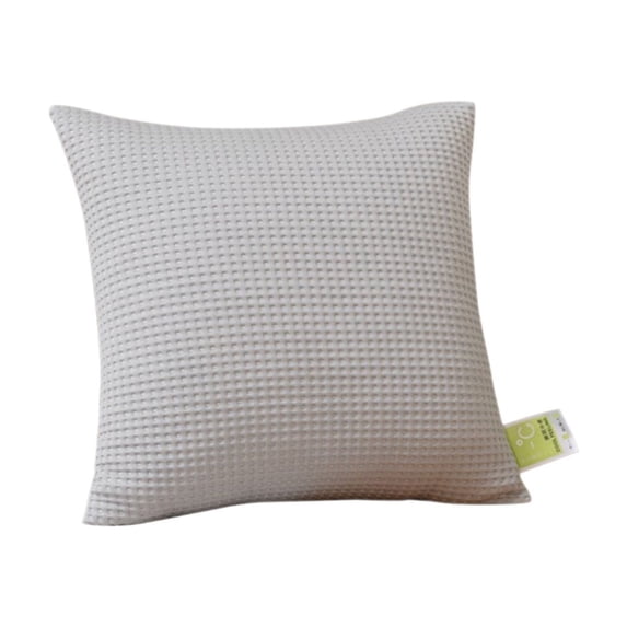 CASAFUN Couch Pillow Cases,Solid Color Summer Throw Pillows , Home Decor For Living Room Bedroom Bed Cushion Outdoor,100%polyester, Medium 17.7x17.7 Inches