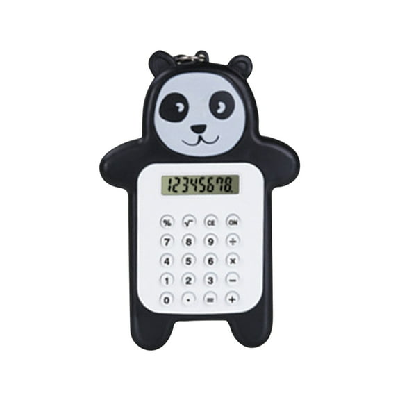 CASAFUN Cute Bear Desktop Calculator ,back to School Supplies for Kids Students,Small Desktop Calculator Standard Function for Home,Office,School