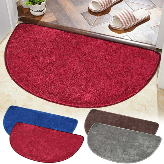 CASAFUN Delicate Bath Mat Super Absorbent Quick Dry Toilet Floor Mat,Fall Non-Slip Shower Rug Bathroom Carpet Machine Washable for Bathroom,Kitchen,Living Room,Tub and Shower