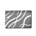thumbnail image 1 of CASAFUN Delicate Bohemian Bath Carpet Ultra-fine Fiber Slip Bathroom Door Mat Soft Tufted Floor Bath Mat for Bedroom Living Room Kitchen Doorway, 1 of 8