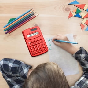 CASAFUN Desktop Calculator 8 Digit with Solar Power and Easy to Read LCD Display, Big Buttons, for Home, Office, School, Class and Business Smart Calculator Pocket Size for Kids