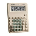 thumbnail image 1 of CASAFUN Desktop Calculator Large LCD Display 10 Digit Number Big Button Tax Financial Accounting Calculator, Battery and Solar Powered for Desk Office Home Business Use back to School Supplies, 1 of 7
