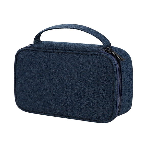 CASAFUN Electronic Organizer Travel Cable Accessories Bag,Waterproof Double Layer Large Electronics Organizer Portable Storage Case for Cable,Cord,Charger,USB,Phone,Power Bank,Earphone