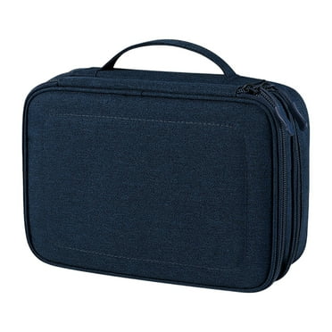 CASAFUN Electronic Organizer Travel Cable Accessories Bag,Waterproof Double Layer Large Electronics Organizer Portable Storage Case for Cable,Cord,Charger,USB,Phone,Power Bank,Earphone