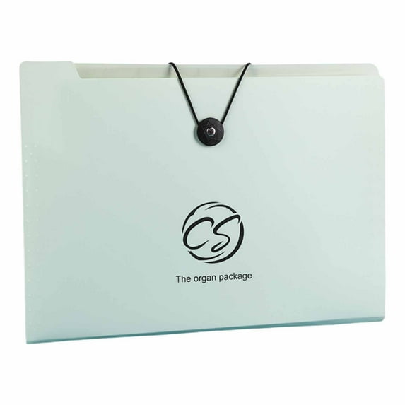 CASAFUN Expanding File Folder File Organizer with 12 Pockets File Organizer Accordion A4 Portable File Folder for Documents Aesthetic Paper Organizer Folder for Work, School, Office, Macaron