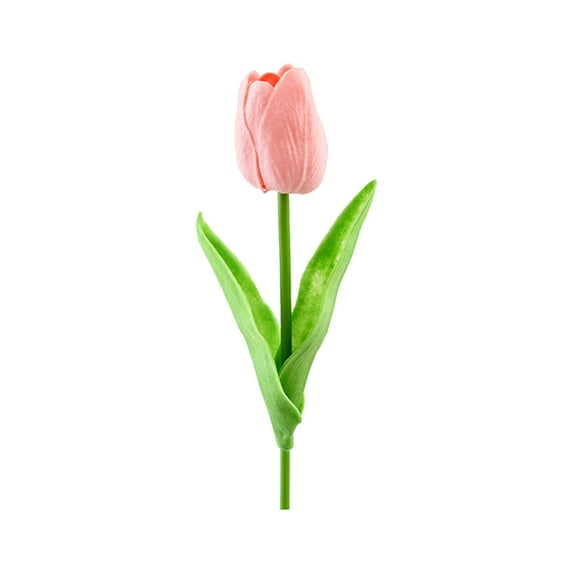 Cififendec Fake Plants Faux Tulip Silk Flowers for Outdoors Pink Single Head Flower Mini Wedding Decor Home Decor for Home Bedroom Bathroom Wedding Decor Office Decor Desk Decor Home Decor 10pcs
