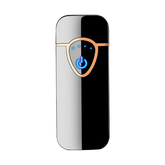 CASAFUN Fingerprint Sensing Lighter Waterproof and Windproof Flameless Electric Torch Lighter Rechargeable USB Lighter for Candle, Cigarette/Cigar, Survival, Camping, BBQ Grill, Home, Kitchen