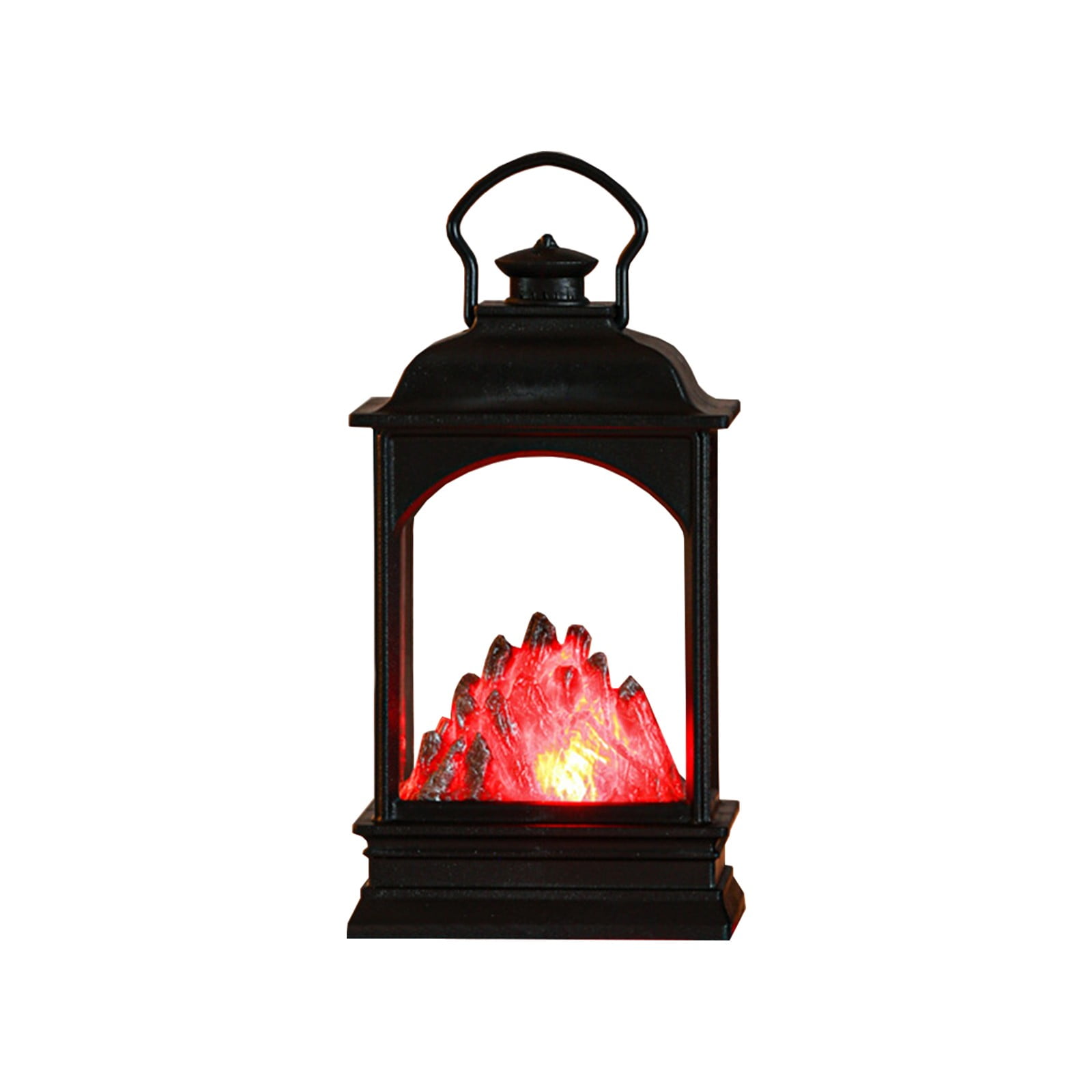 CASAFUN Fireplace Lantern and Battery Operated USB Operated 6 Hour