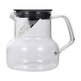 thumbnail image 1 of CASAFUN Glass Pitcher with Lid, Easy Clean Heat Resistant Glass Water Carafe with Handle for Hot/Cold Beverages - Water, Cold Brew, Iced Tea & Juice, 1 of 6