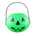 thumbnail image 1 of CASAFUN Halloween Pumpkin Bucket, Lantern Candy Basket and Buckets for Trick or Treating, Orange Halloween Pails with Handle for Kids Halloween Party Favors Supplies Props, 1 of 6