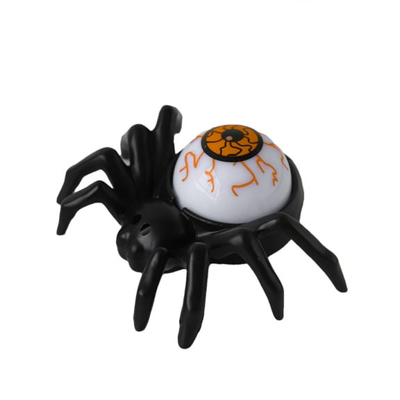 CASAFUN Halloween Tea Lights Eyeballs Candles Battery Operated Halloween Flameless LED Candles Halloween Spider Tealights Electric Flickering Fake Candles for Halloween Fireplace Party Decorations