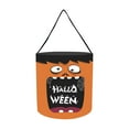 thumbnail image 1 of CASAFUN Halloween Trick or Treat Bags,Glowing Pumpkin Handbag Tote Bags with Led Light, Halloween Party Favors Candy Bags for Kids, Halloween Goody Bags for Snacks Candies Sugar, 1 of 3