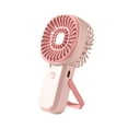 thumbnail image 1 of CASAFUN Handheld Wind Turbine Fan Rechargeable Portable Fan Mini Lightweight Personal Fans with Stand 3 Speeds Small Desk Fan for Women Men Girls Kids Indoor Outdoor Travel, 1 of 6