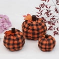 thumbnail image 1 of CASAFUN Happy Halloween Cushion Red Pumpkin Lumbar Pillow Fall Warm Decorative Throw Pillow for Home Office Halloween Thanksgiving Sofa Bed Decoration, 1 of 7