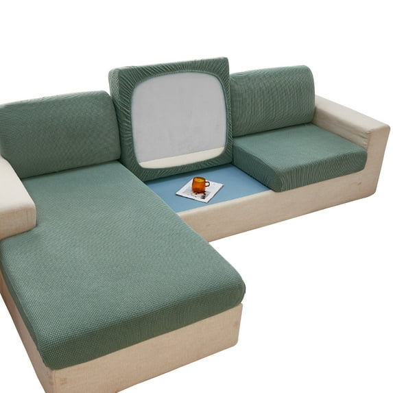 CASAFUN High Stretch Sofa Cover, Oversized Elastic Furniture Cover,Pet Dog Friendly Non-slip,Sofa Fabric Furniture Cover Machine Washable for Living Room Sofa Couch