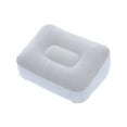 thumbnail image 1 of CASAFUN Inflatable Feet Rest Pillow Cushion Leg Rest Support Pillow for Travel Office Car Camping Airplane Foot Massage Stool Relax Cushion, 1 of 6