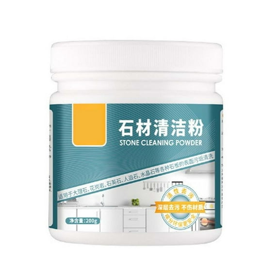 Cififendec Kitchen Marble Oil Stain Cleaner,Stone Cleaning Powder Cleaners And Polishes For Marble, Kitchen Purpose Cleaning Bubble Powder
