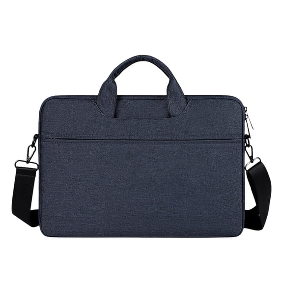 CASAFUN Laptop Sleeve Carrying Case 15.6 Inch Inner Liner Waterproof Briefcase with Hidden Handle Multiple Pocket Protective Padded Polyester Computer Bag