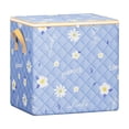 thumbnail image 1 of CASAFUN Large Storage Bags for Clothes Daisy Storage Bins Foldable Closet Organizer Double Zipper Comforter Storage Bag Under Bed Storage Moving Bags Totes for Storage Space Saver Bags, 1 of 8
