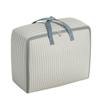 CASAFUN Large Storage Bags with Reinforced Handle for Moving and Storage, Water-Proof Clothes Storage Bins Tote Bag Closet Organizers Storage Containers for Blanket Comforters Sheets Pillows Toys