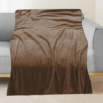 CASAFUN Light Throw Blanket Soft Blanket Cover for Couch Bed Sofa, Luxurious Nap Blanket Warm and Cozy for All Seasons, Portable Quilt Bedding for Travel Car