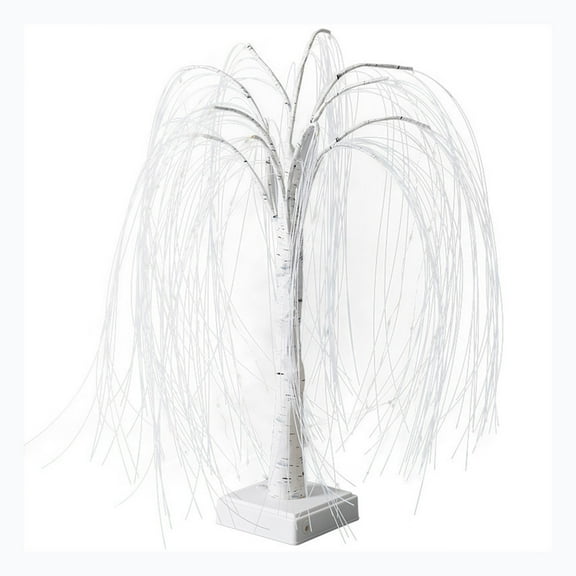 Cififendec Lighted Willow Tree,60 LED Willow Tree Lights with Dimmable Remote,Indoor Weeping Willow Tree Lights Ornaments for Christmas Wedding Home Party Decor