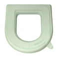 thumbnail image 1 of CASAFUN Lightweight Toilet Seat Warmer, EVA Rainproof Toilet Seat Cover, Padded Toilet Dirt-resistants Seat Cushion, Washable or Portable Toilet Lid Tank Cover Four Seasons Universal Use, 1 of 7