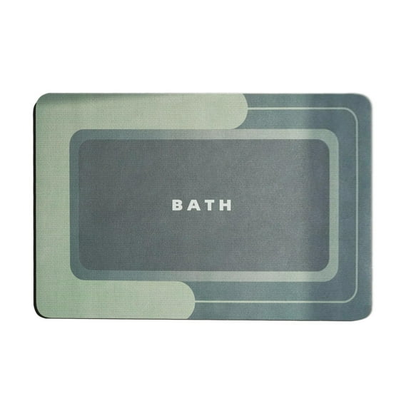 CASAFUN Luxury Bath Mat Super Absorbent Quick Dry Toilet Floor Mat,Fall Non-Slip Shower Rug Bathroom Carpet Machine Washable for Bathroom,Kitchen,Living Room,Tub and Shower