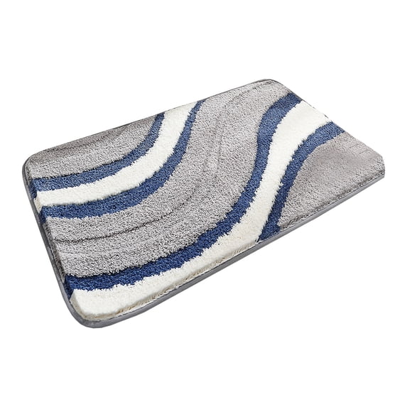 CASAFUN Luxury Bath Mat Super Absorbent Quick Dry Toilet Floor Mat,Non-Slip Shower Rug Bathroom Carpet Machine Washable for Bathroom,Kitchen,Living Room,Tub and Shower