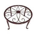 thumbnail image 1 of CASAFUN Metal Plant Stands for Indoor and Outdoor, Planters Stand, Flower Pots Holder, Beverage Dispenser Stand, Pumpkin Stand for Floor and Tabletop Decoration - White, 1 of 8