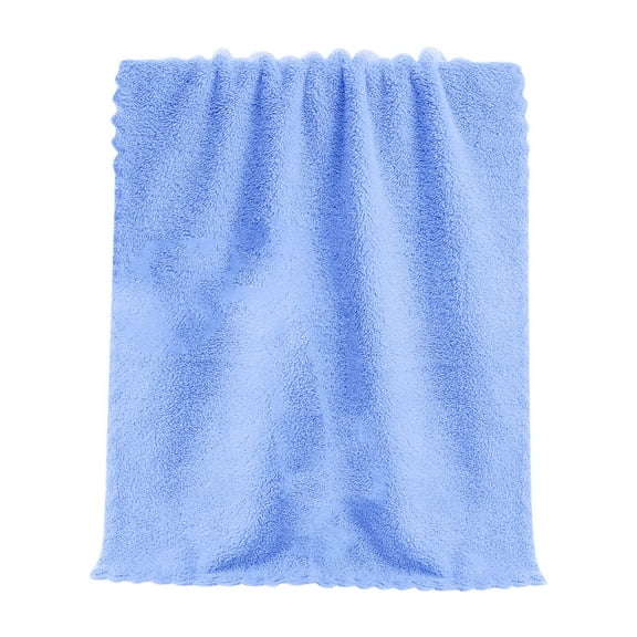 Cififendec Microfiber Absorbent Bath Towel Face Flannel Cloths for Washing Face Shower Hair Face Hand Towel Soft Clean Comfort Cleaning Thicker Quick Dry Wash Cloths
