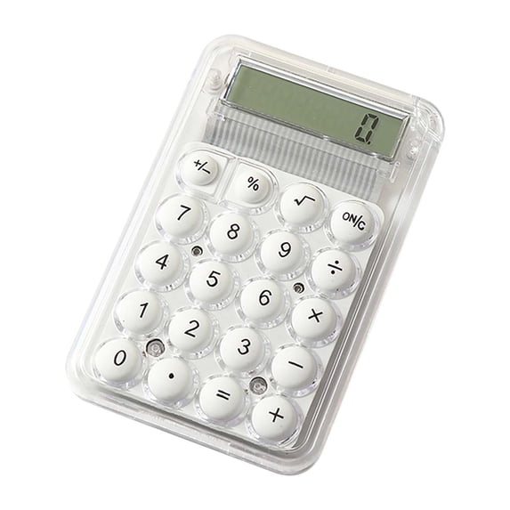 CASAFUN Mini Desktop Calculator with Large LCD Display back to School Supplies for Kids,Basic Calculator Standard Function for Home,Office,School,Class and Business