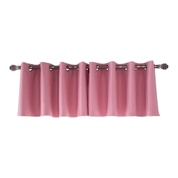 CASAFUN Minimalistic Blackout Short Curtains for Windows,Easy Hanging Effectice Blocking and Long-lasting for Bedroom Living Room Bathroom Kitchen 29.13x14.17in