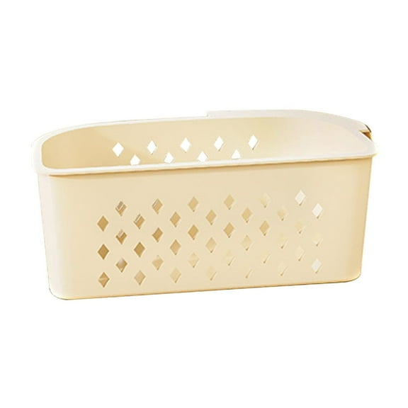 CASAFUN Multi-layer Plastic Laundry Basket with Handle and Side Container - Foldable/Collapsible Storage Container/Organizer -Space Saving Hamper for Laundry Room,Bathroom,Kids Room,College Dorm