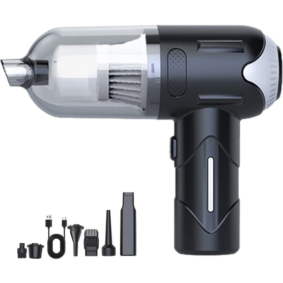 CASAFUN Portable Cordless Hand Vacuum Cleaner for Home Pet Hair, Mini Handheld Car Vacuum for Dirt Dust Office Desktop Keyboard, Lightweight Compact Household Car Vacuum Cleaner