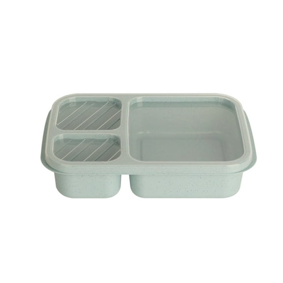 CASAFUN Portable Microwave Oven Compartment Picnic Storage Box Lunch Box Food Fruit Container for Outdoor Travel for Students Wokers