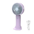 thumbnail image 1 of CASAFUN Portable Mini Fan Handheld Personal Fan with Base 3 Speeds,Lash Dryer Fan for Lash Extensions USB Rechargeable Battery Fan Small Desk Fan for Women Men Girls Kids Indoor Outdoor Travel, 1 of 6