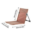 thumbnail image 1 of CASAFUN Portable Outdoor Folding Chair Ultralight Folding Stool Fishing Chair Camping Backrest Sitting Chair Camping Mazar, 1 of 5